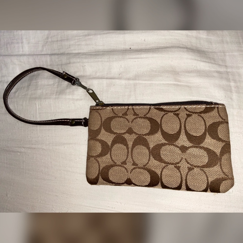Brown Wristlet